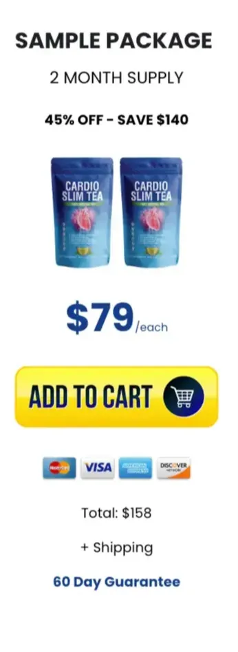 Cardio Slim Tea Buy 1 Bottle