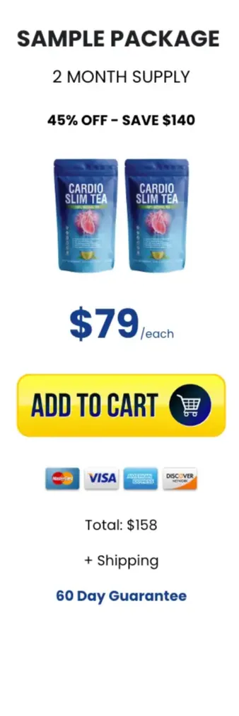 Cardio Slim Tea Buy 1 Bottle